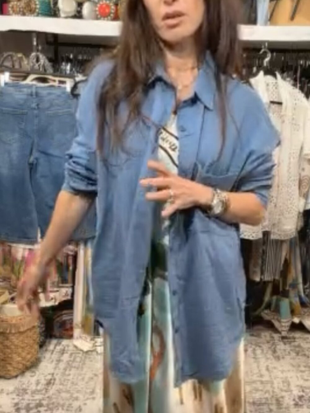 MOMS COTTON SHIRT